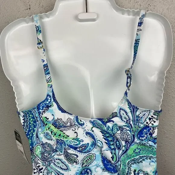 NWT Lauren Ralph Lauren Two-Piece Swimsuit Sizes 8 or 10